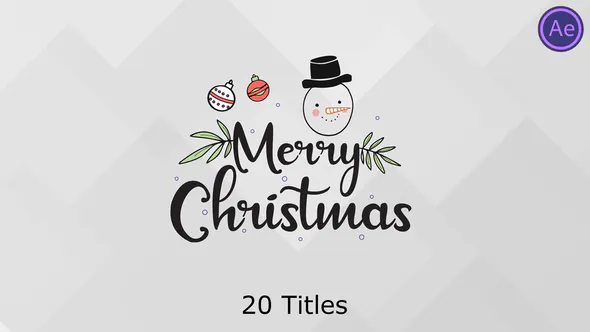 Christmas Title | LowerThird 4K