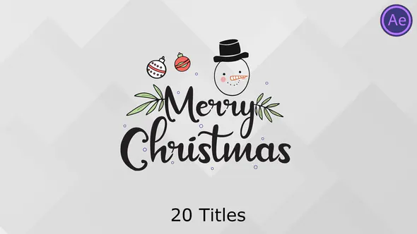 Christmas Title | LowerThird 4K preview